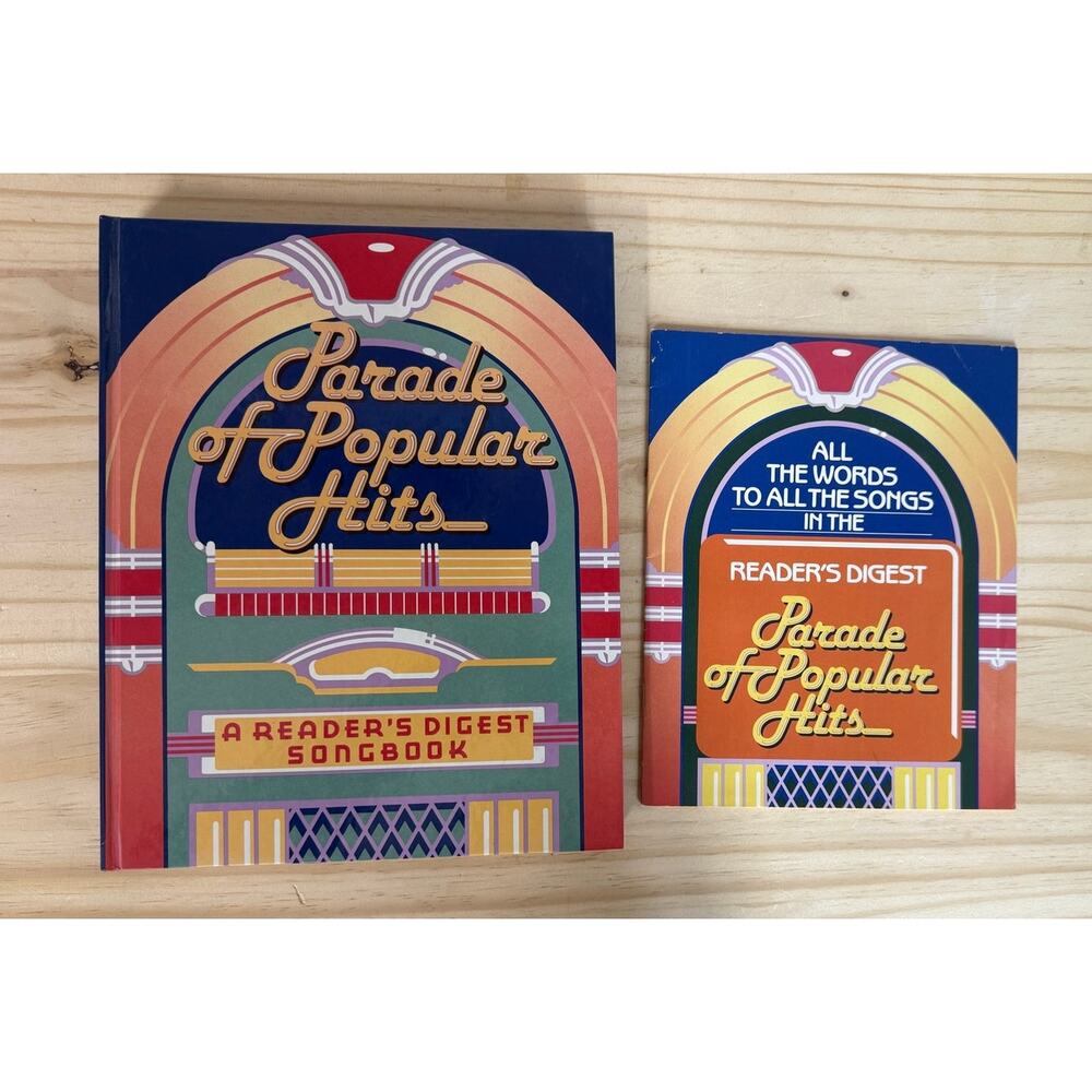 Reader's Digest Parade of Popular Hits Song and Lyric Book Set 1989